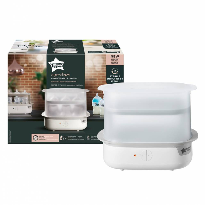 Tommee tippee electric steriliser - white, , medium-null