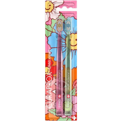 Curaprox | limited edition 12460 velvet &omicron;&delta;&omicron;&nu;&tau;ό&beta;&omicron;&upsilon;&rho;&tau;&sigma;&epsilon;&sigmaf; | 2&tau;&epsilon;&mu;, , medium