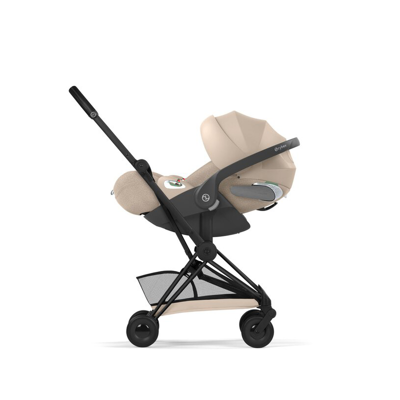 Cybex coya comfort - matt black_cozy beige, , medium-null