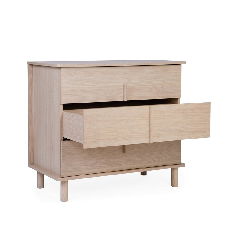 Childhome nordica dresser + changing unit - natural, , medium-null