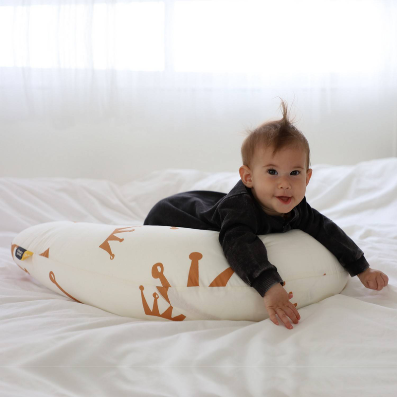 Simply good nursing pillow - brown crown, , medium-null
