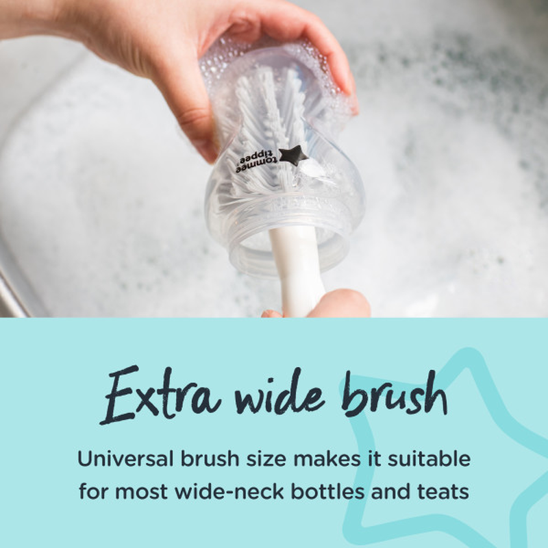 Ctn bottle & teat brush grey, , medium-null