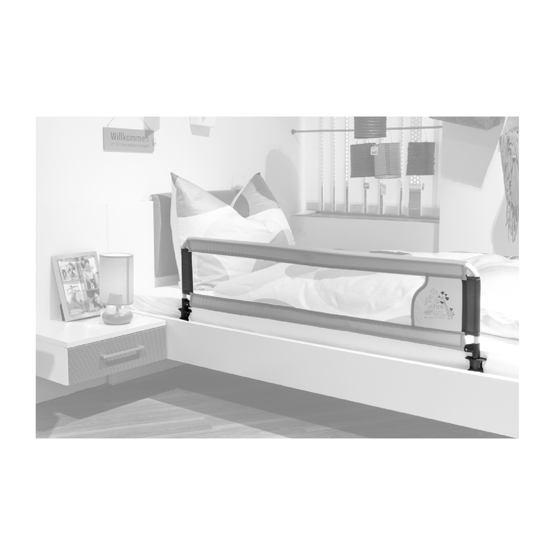 Fillikid bed guard 135x42cm - grey, , medium-null