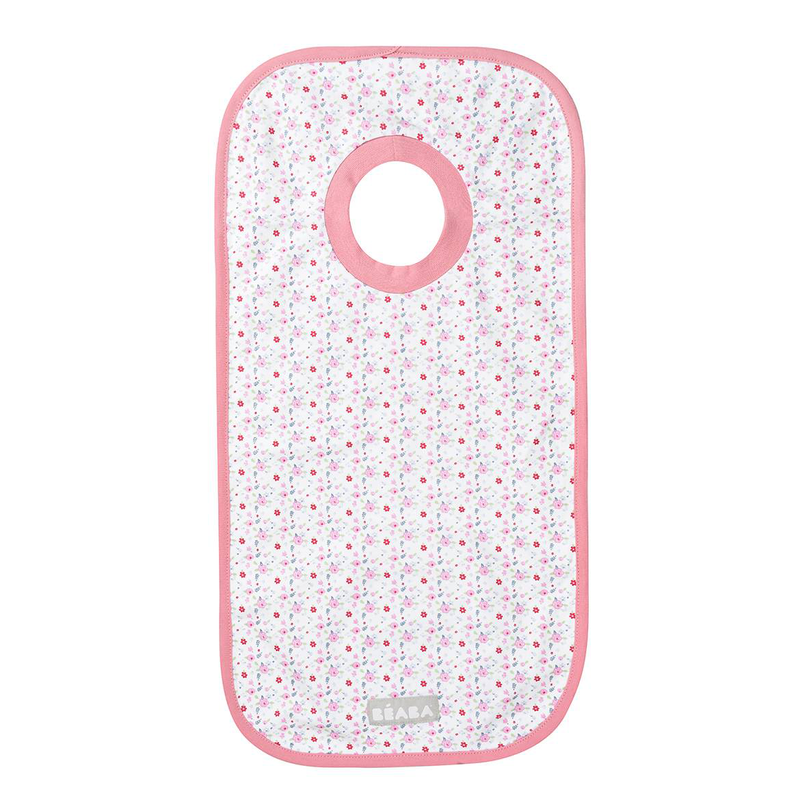 Beaba cotton bib - flowers s, , medium-null