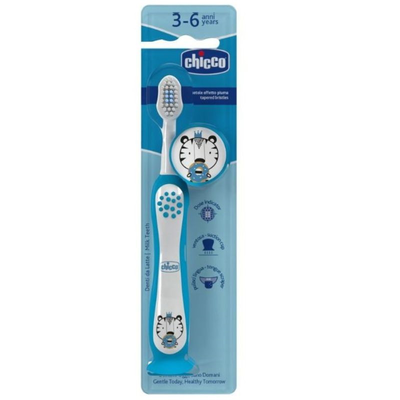 Chicco toothbrush tiger blue l80-12083-11, , medium
