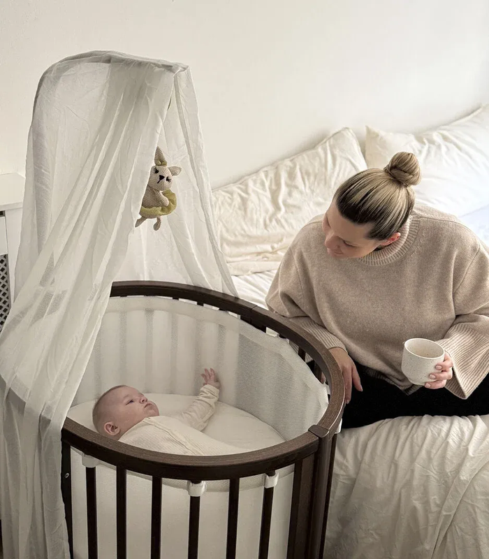 Stokke sleepi bed mini v3 - warm brown, , medium-null