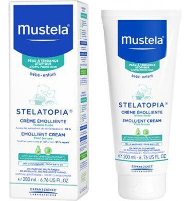 Mustela stelatopia emollient cream 300ml, , medium
