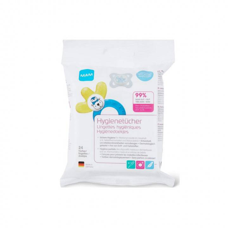 Mam hygiene wipes x 24 lingettes, , medium-null