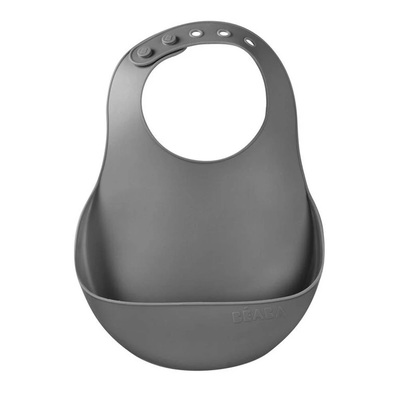 Beaba silicone bib - mineral s, , medium