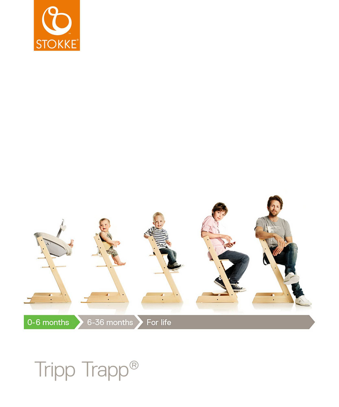 Stokke tripp trapp chair - whitewash, , medium-null