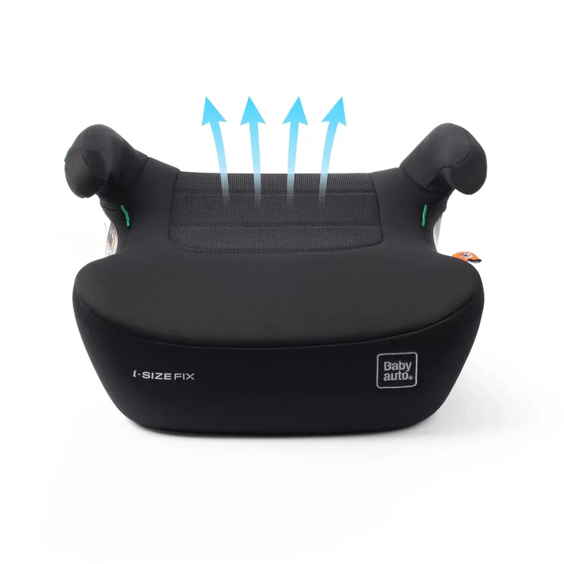 Babyauto gekko booster  isize 125-150cm - jet black, , medium-null