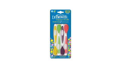 Dr. Brown's soft - tip multicolour 0 4spoon, , medium