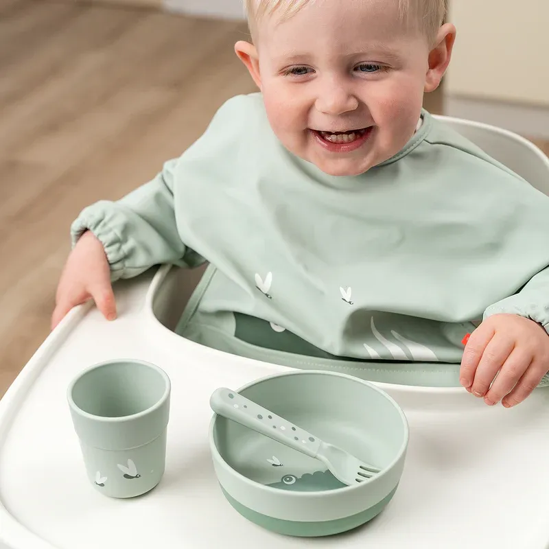 Done by deer foodie bowl croco - green, , medium-null