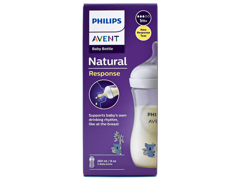 Avent natural response &mu;&pi;&iota;&mu;&pi;&epsilon;&rho;ό &kappa;&omicron;ά&lambda;&alpha; 1m+ 260 ml-null