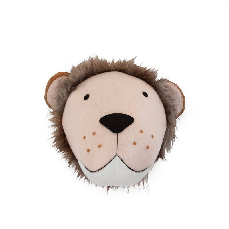 Childhome head wall deco - felt lion, , medium-null