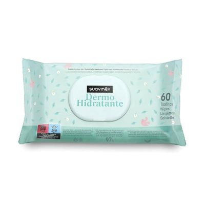 Suavinex dermo hydrating wipes 60pcs, , medium