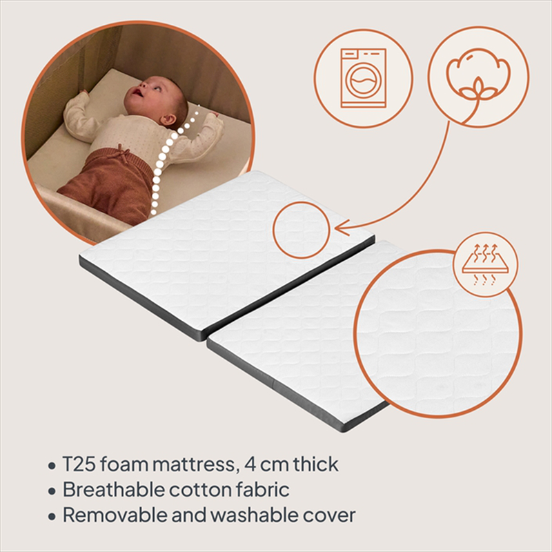Alice grey travel crib 3 in 1, , medium-null