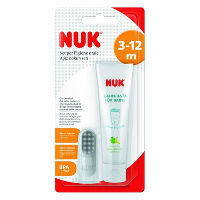 Nuk tooth & gum cleanser set, , medium