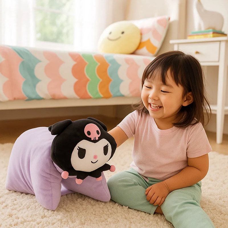 Kuromi 2-in-1 cushion, , medium-null