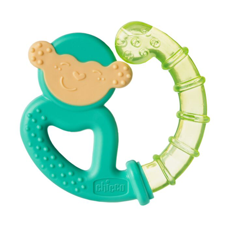 Chicco baby silicone teething ring mix | 4m+, , medium-null