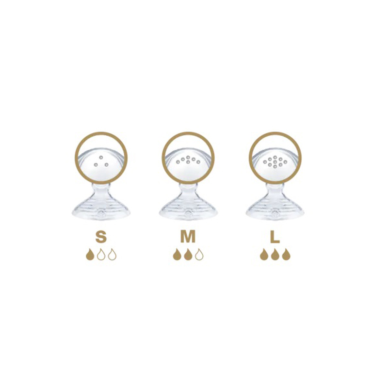 Nuk for nature teat silicone medium x 2 pieces, , medium-null