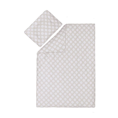 Fillikid bed set jersey 100x135 - circles grey, , medium