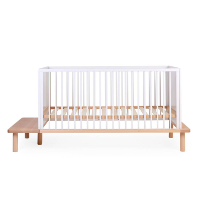 Childhome evo bed cot 70x140 - natural/white, , medium