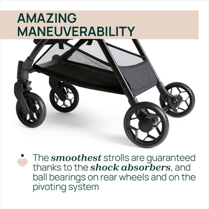 Chicco urbino baby stroller black o06-87138-95, , medium-null