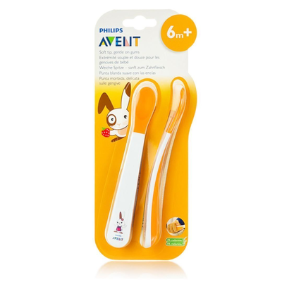 Philips avent toddler weaning spoons 6m+ 2pcs, , medium