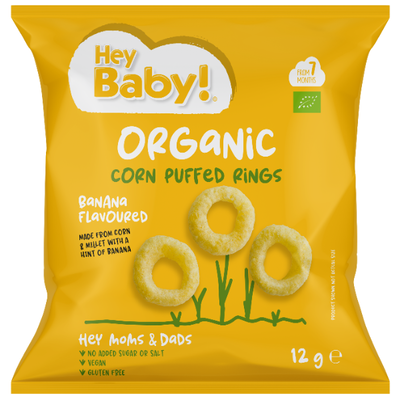 Hey baby! | organic corn puffs banana flavoured &beta;&iota;&omicron;&lambda;&omicron;&gamma;&iota;&kappa;ό &sigma;&nu;&alpha;&kappa; &kappa;&alpha;&lambda;&alpha;&mu;&pi;&omicron;&kappa;&iota;&omicron;ύ &mu;&epsilon; &gamma;&epsilon;ύ&sigma;&eta; &mu;&pi;&alpha;&nu;ά&nu;&alpha; | 12g, , medium
