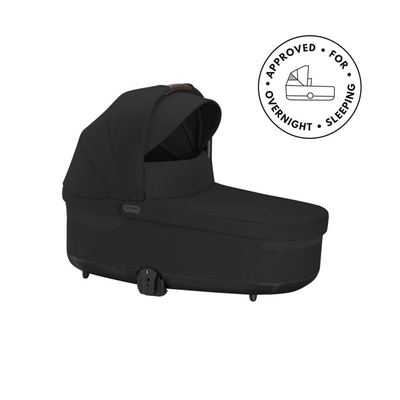 Cybex cot s lux moon black black, , medium