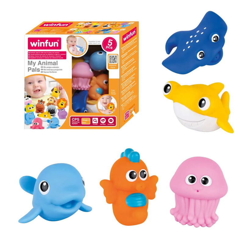 Winfun &sigma;&epsilon;&tau; &pi;&alpha;&iota;&chi;&nu;ί&delta;&iota;&alpha; &mu;&pi;ά&nu;&iota;&omicron;&upsilon; splash &lsquo;n squirt ocean pals &gamma;&iota;&alpha; &nu;&epsilon;&rho;ό &kappa;&alpha;&iota; &pi;ί&epsilon;&sigma;&eta; 5 &tau;&epsilon;&mu;ά&chi;&iota;&alpha;, 6+ &mu;&eta;&nu;ώ&nu;, , medium-null