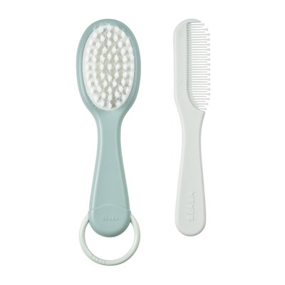 Beaba brush & comb - blue, , medium