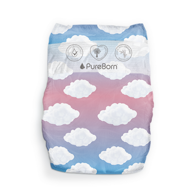 Pureborn nappies size nb-null
