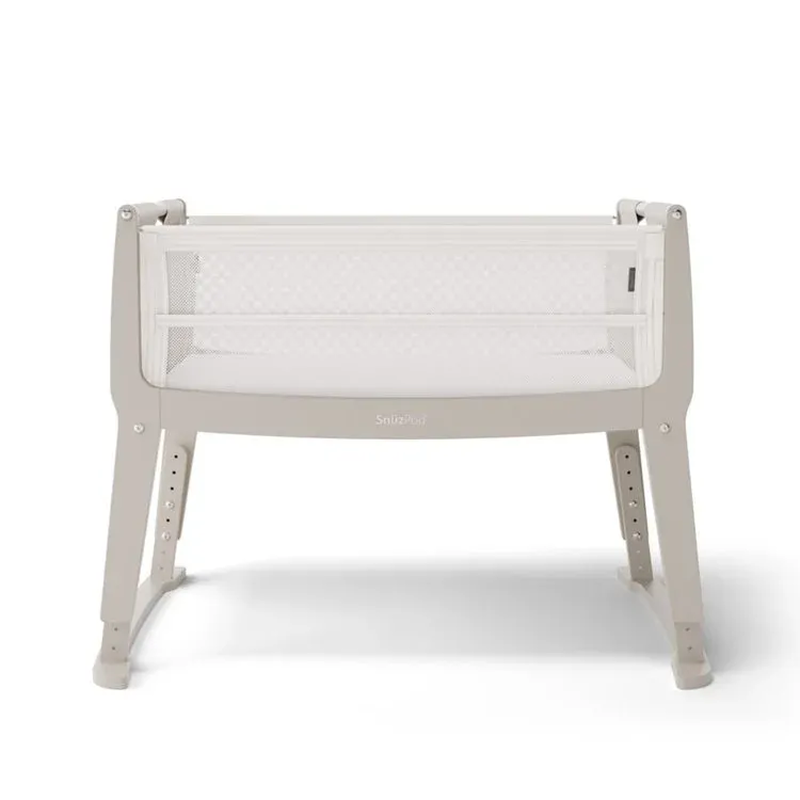 Snuzpod studio bedside crib - oslo grey, , medium-null
