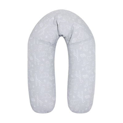 Fillikid nursing pillow - safari grey, , medium