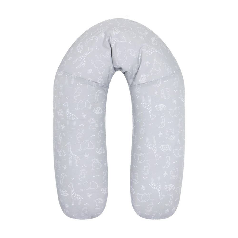 Fillikid nursing pillow - safari grey, , medium-null