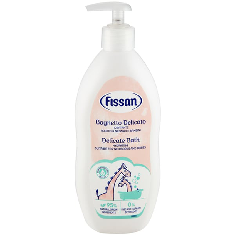 Fissan | delicate bath &alpha;&pi;&alpha;&lambda;ό &alpha;&phi;&rho;ό&lambda;&omicron;&upsilon;&tau;&rho;&omicron; &mu;&pi;ά&nu;&iota;&omicron;&upsilon; | 400ml, , medium-null