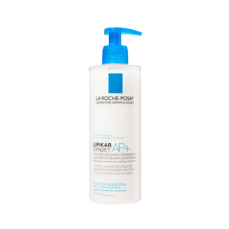 La roche-posay baby lipikar syndet ap+ cream wash 400ml, , medium-null