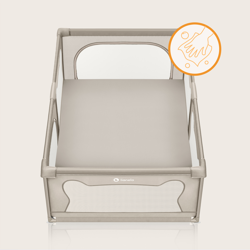 Willow beige sand playpen, , medium-null