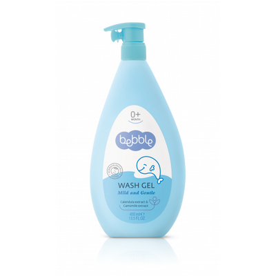 Bebble wash gel mild & Gentle 0+ 400ml, , medium