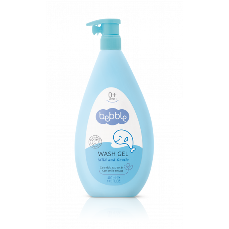 Bebble wash gel mild & Gentle 0+ 400ml, , medium-null