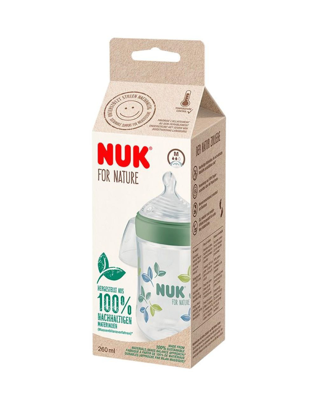 Nuk for nature bottle, medium 260ml, , medium-null