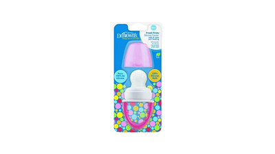 Dr. Browns fresh firsts silicone feeder pink 4m+, , medium