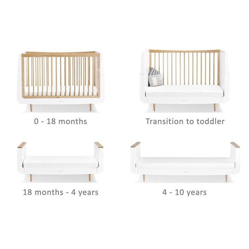 Snuzkot skandi bed - natural, , medium-null