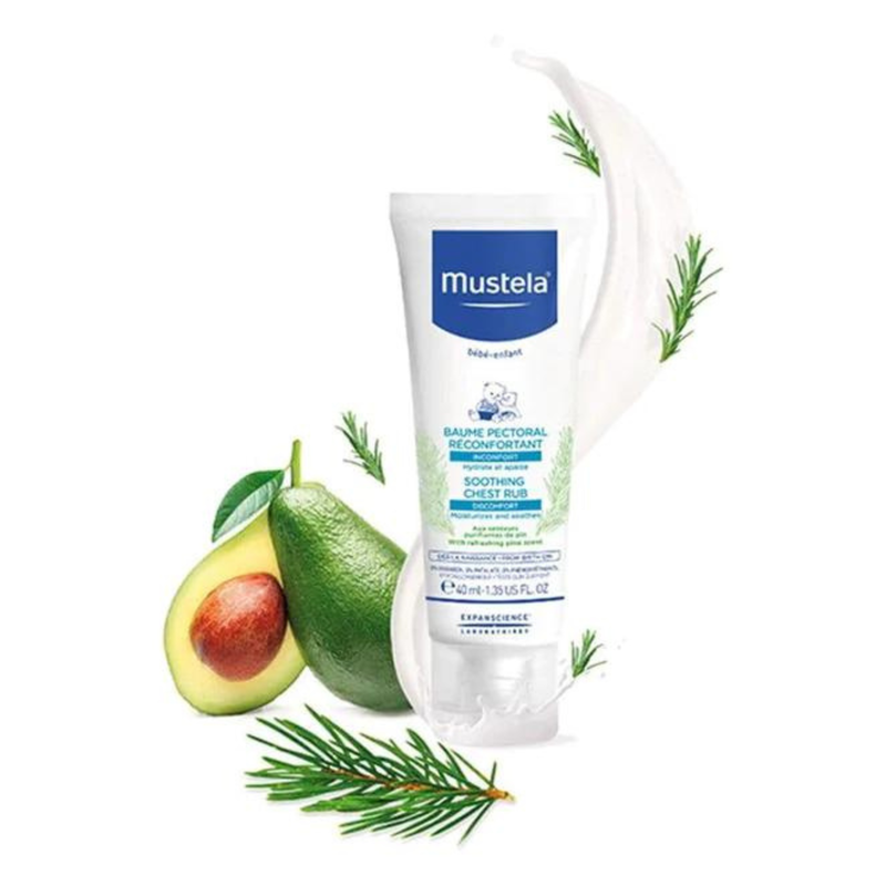 Mustela soothing chest rub 40ml, , medium-null