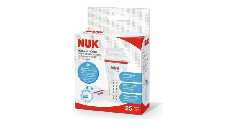 Nuk breast milk bags, 25pcs, , medium-null