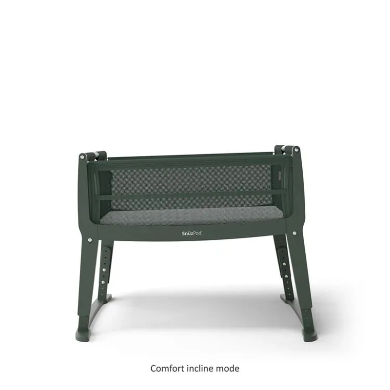 Snuzpod studio bedside crib - berlin green, , medium-null
