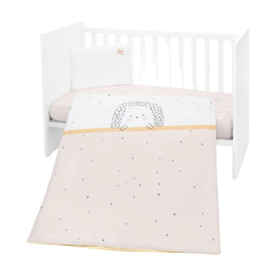 Kikka boo bedding set 3pcs 70/140 hedge hugs, , medium
