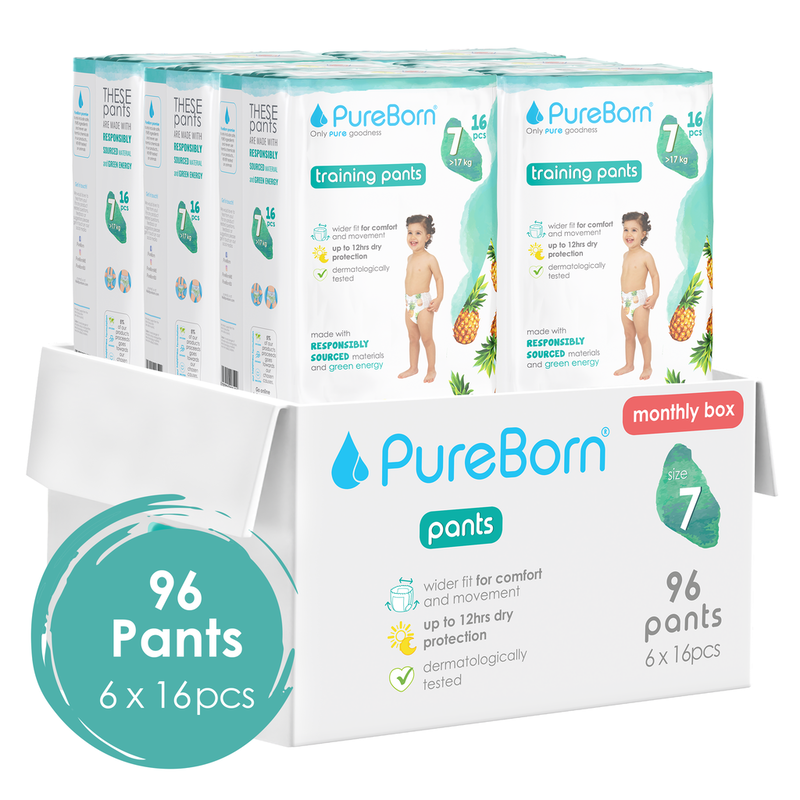 Pureborn monthly nappy pants bundle-null